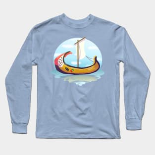 Barco de Moliceiro Long Sleeve T-Shirt